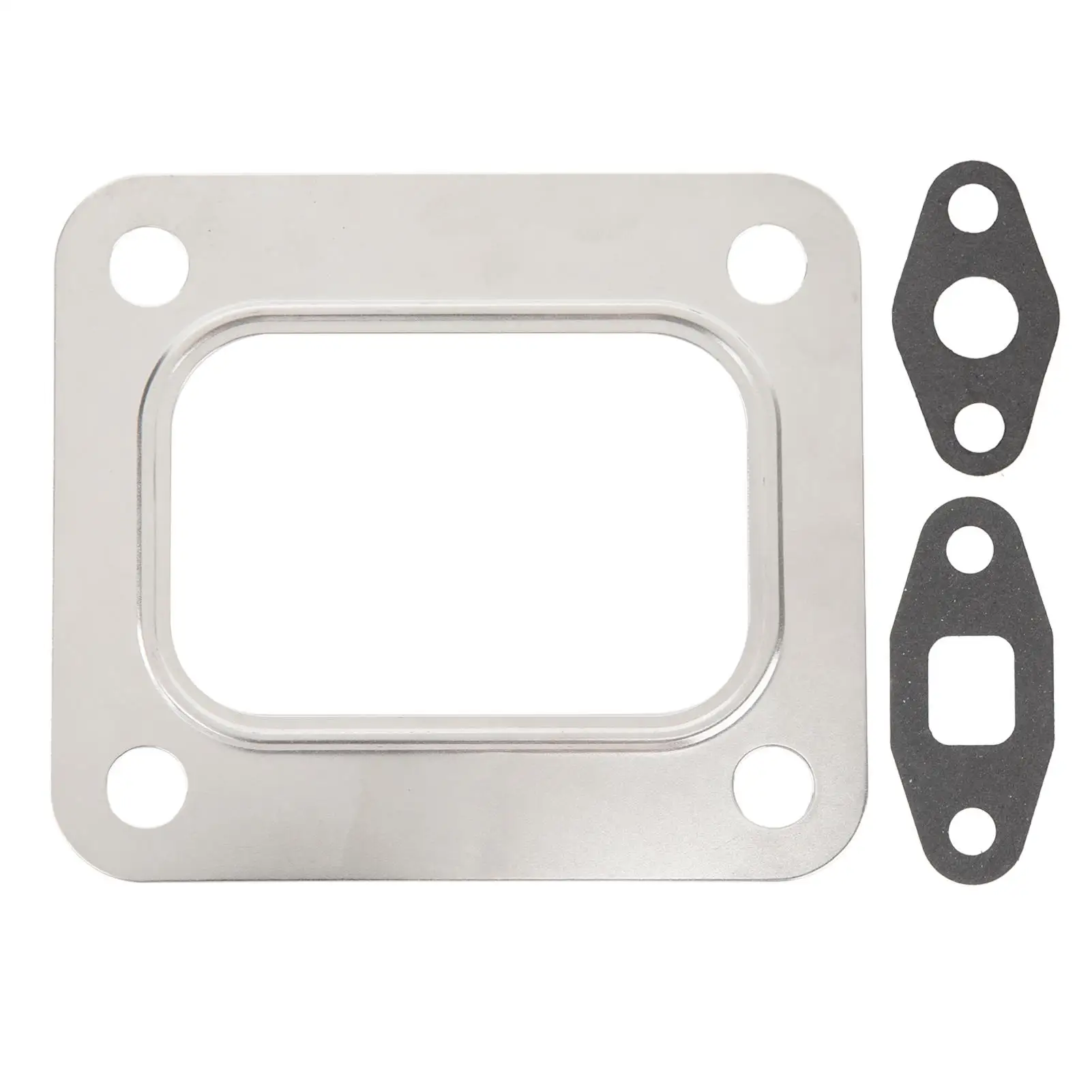 

Turbine Inlet Intake Gasket 304 Stainless Steel Strong Sealing Proof For t4 T04 Turbocharger