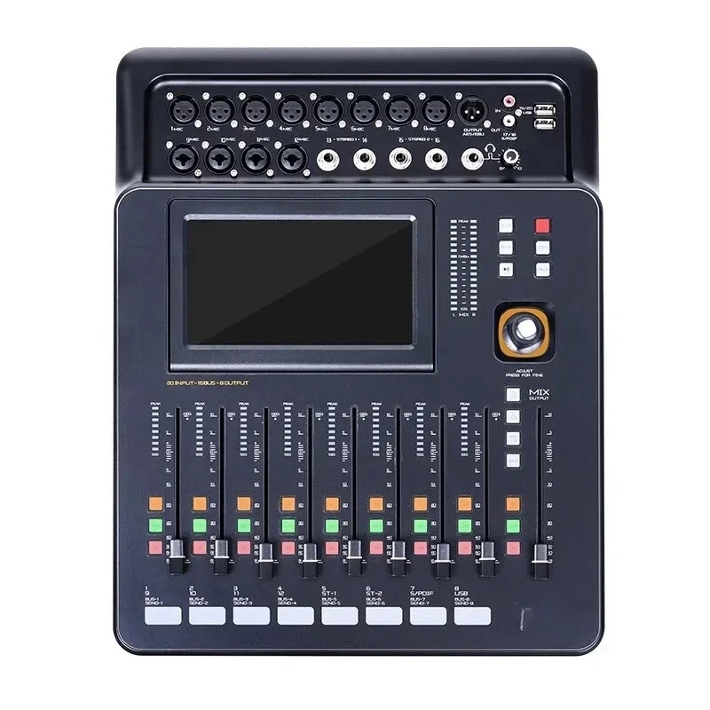 A20 / DM20 Digital Mixing Station, Professional Live Stage Audio Mixer with Reverb for Live Performance & Events
