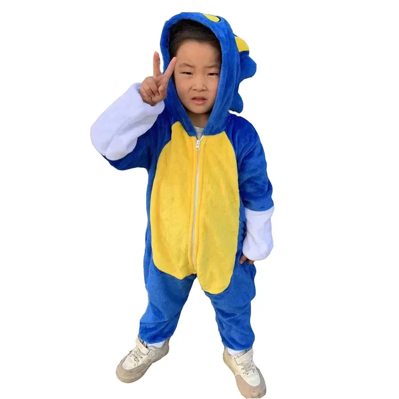 بيجامات أطفال Kigurumi أنيمي نيسيي أزياء تنكرية للأطفال كامل الجسم بيجاما كاملة دور قطعة واحدة ملابس نوم عيد الميلاد والهالوين