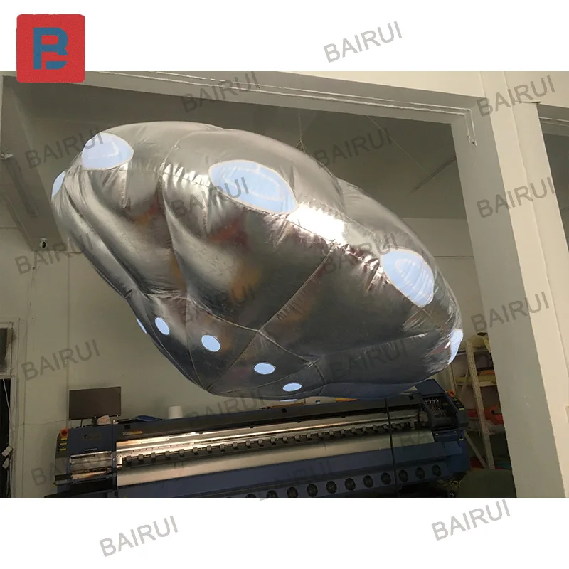 

Надувные летающие тарелки, инопланетянинские летающие тарелки, с выдувными устройствами, торговый центр на открытом воздухе и реквизит для украшения квадратных занятий.