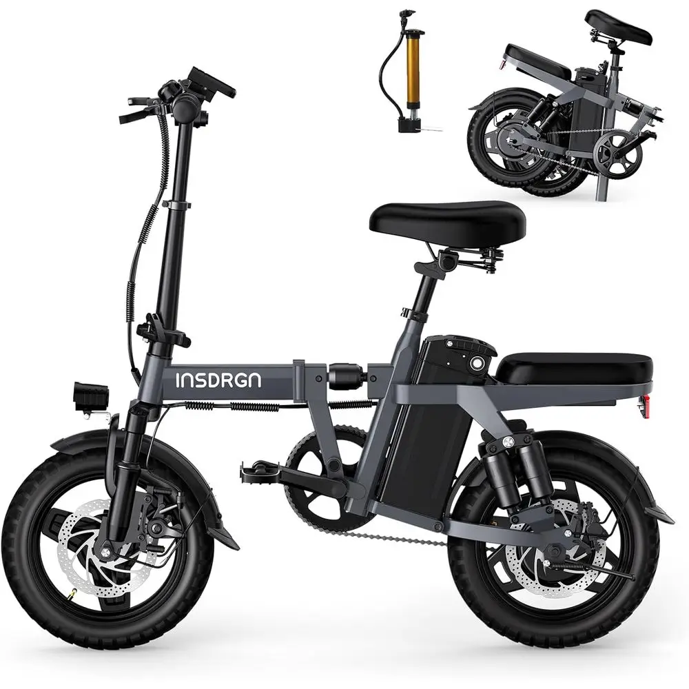 

14 Youth & Adult Electric Bikes, 650W Motor, 48V 499-768Wh Battery, 28-50 Mile Range, 20MPH, 9 Shocks, UL2849 Certified