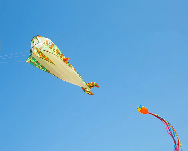 Envío Gratis, delfines, pipas voladoras para niños, línea de cuerdas, pipas inflables, juguetes divertidos al aire libre, fábrica de pipas animales, kevlar