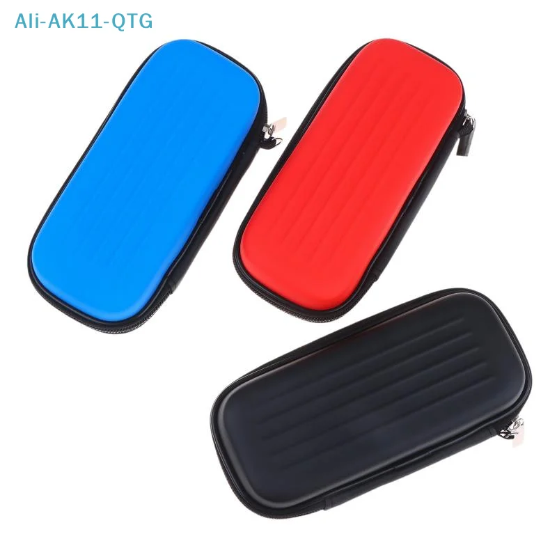 Hot Hot！Dart Storage Box With Zipper EVA Hard Shell Storage Box 3-Grid Dart Protection Bag Dart Maintenance Accessories Case