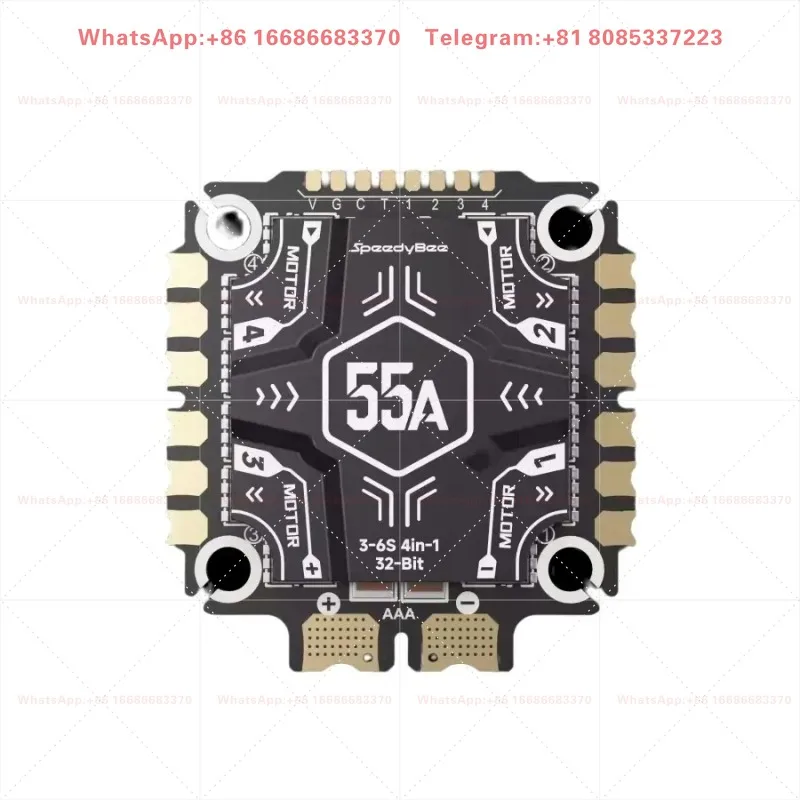 SpeedyBee F405 V5 Stack F405 V5 FC 32-Bit 55A 4in1 ESC 3-6S LiPo 30.5x30.5mm 16MB ICM42688P Gyro For RC FPV Racing Drone