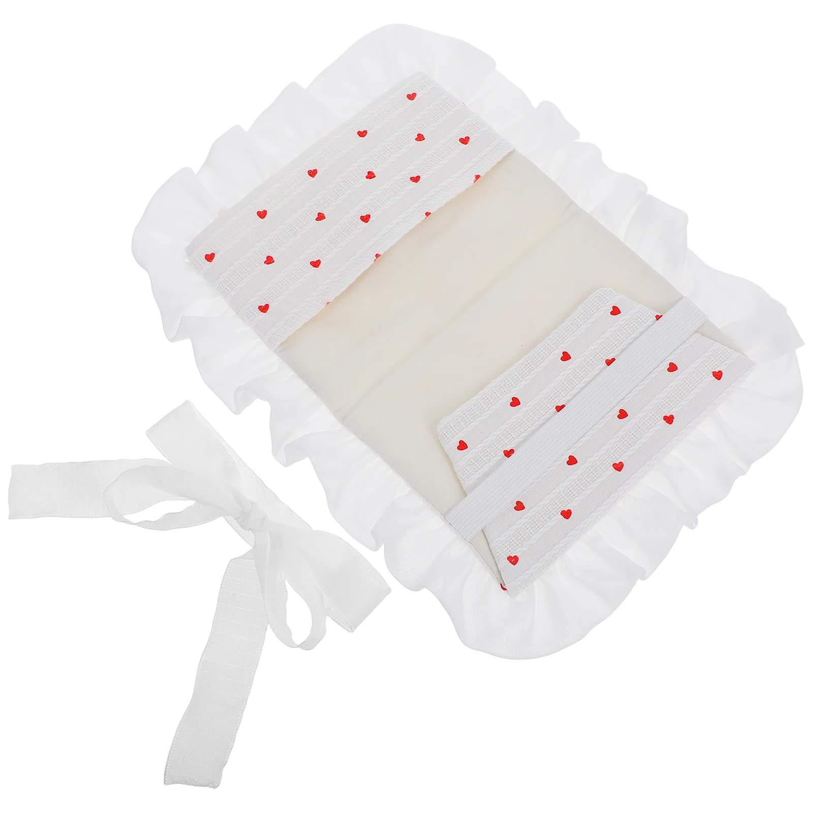 Butterfly Knot Book Cover Fabric Reusable Adjustable For Notebook Journal Planner Heart Pattern Women Book Lover Sleeve