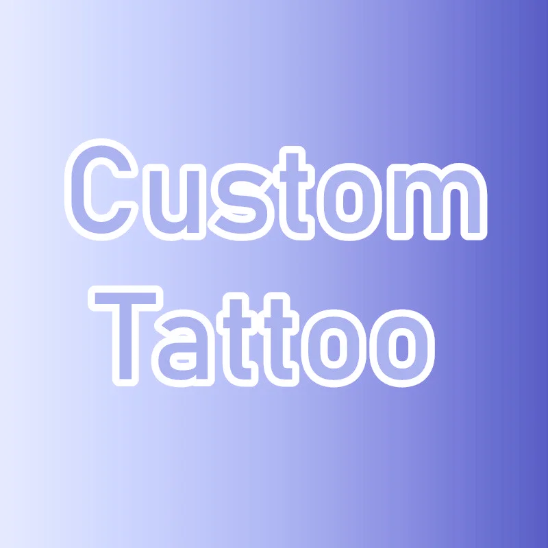 

Luna Store Anime Tempary Tattoos Cartoon Exclusive Customization Body Tatto Art Diy Waterproof Fake Tatoo Sticker Decal