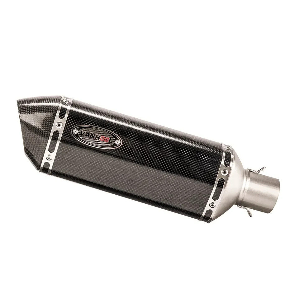 

STLF Titanium Stainless Steel Universal Motorcycle Exhaust Muffler Pipe Universal Muffler for Motorcycle Parts