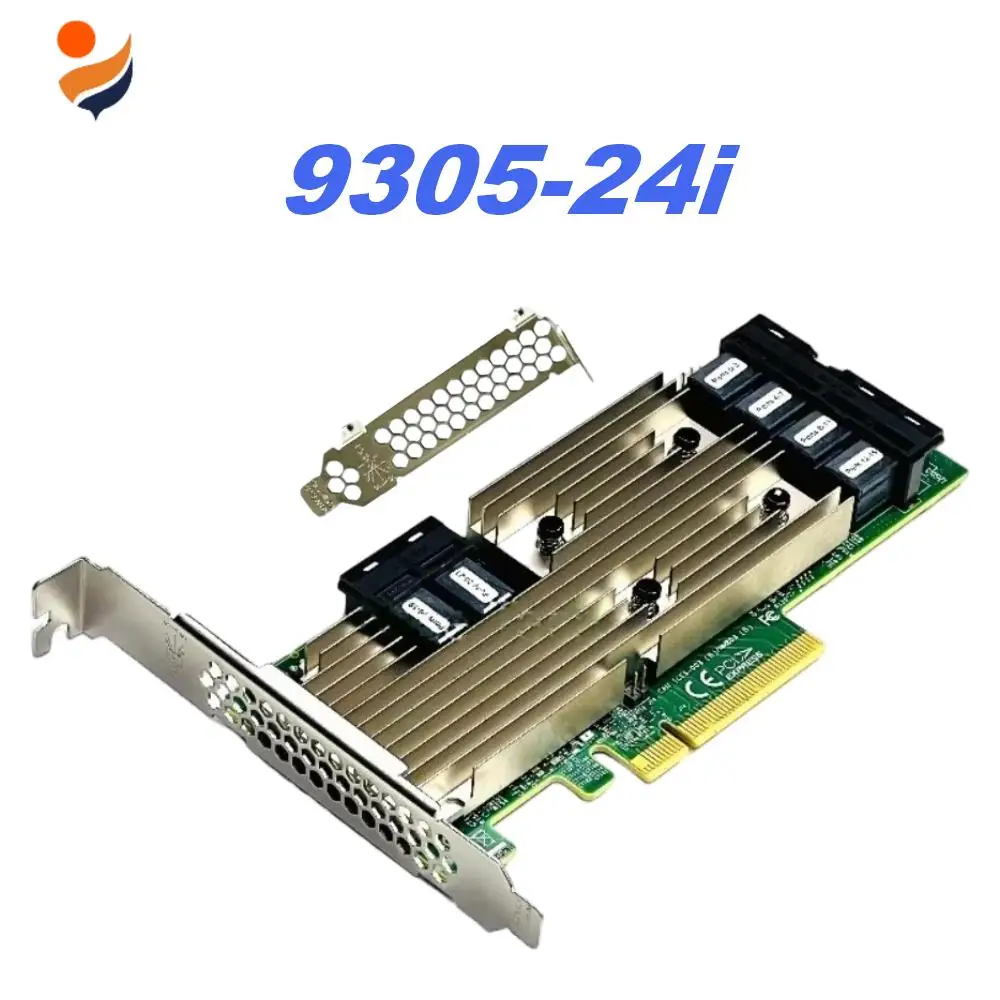 Controller Card 05-25699-00 9305-24i 24 Port SAS 12Gb/s PCI-Express 3.0 Host Bus Adapter