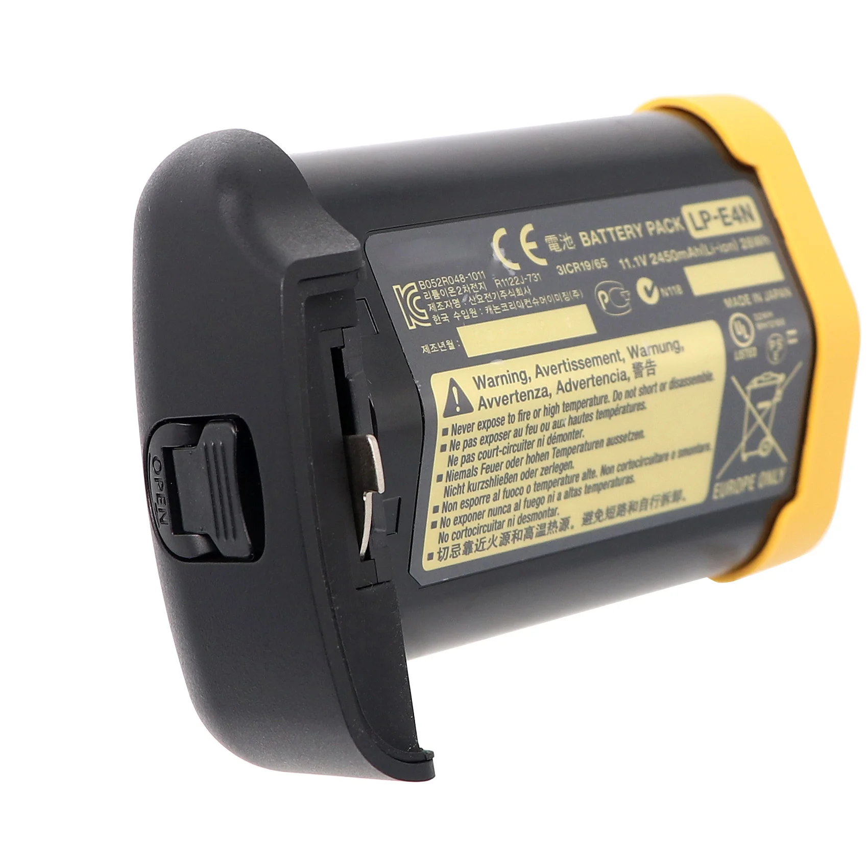 Original LP-E4N LPE4N Li-ion 2450mAh Camera Battery for Canon EOS 1D Mark III, EOS-1D Mark IV, EOS 1Ds Mark III, EOS 1D C
