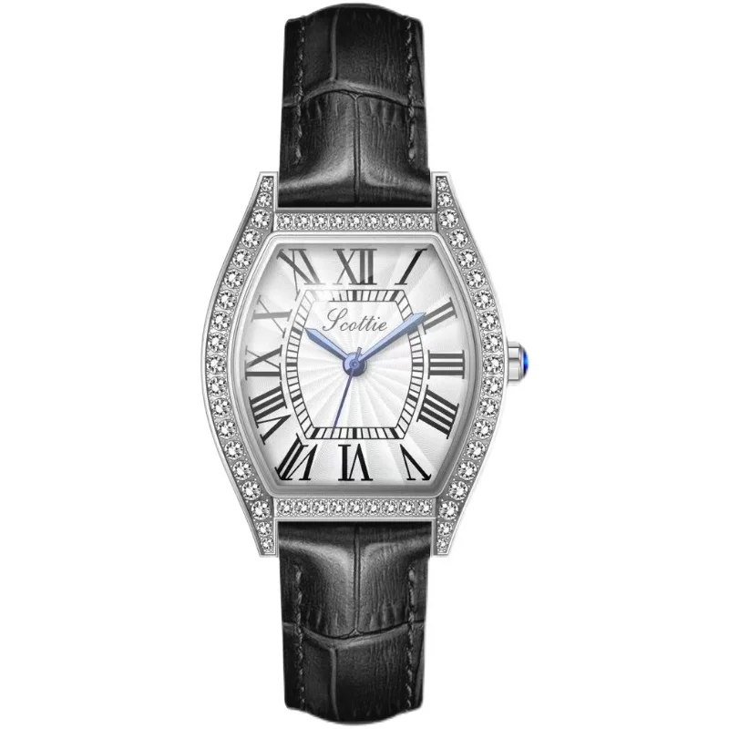 

2024 Ciloa Latest Square Watch Fashion Diamond Watch Women's Watch