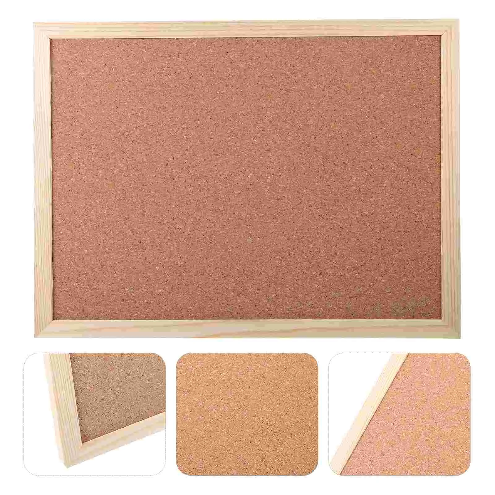 Cork Double-sided Display Board Photo Wall Sticker Home Message Hanging Creative Notice Corkboard Stickers