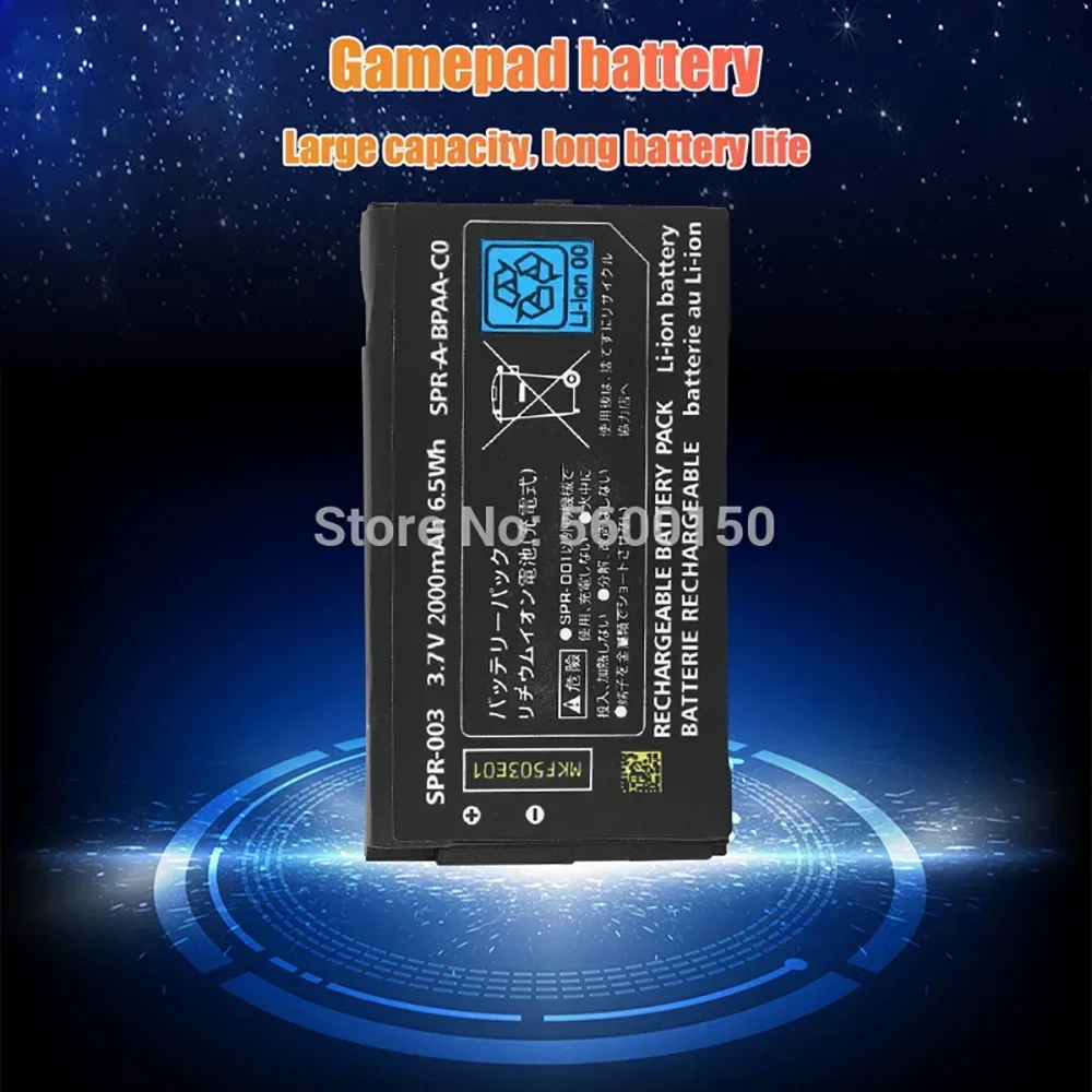 2000mAh Replacement Battery for Nintend 3DS LL/XL 3DSLL 3DSXL NEW 3DSLL NEW 3DSXL New3dsll New3ds Xl Rechargeable Li-ion Battery