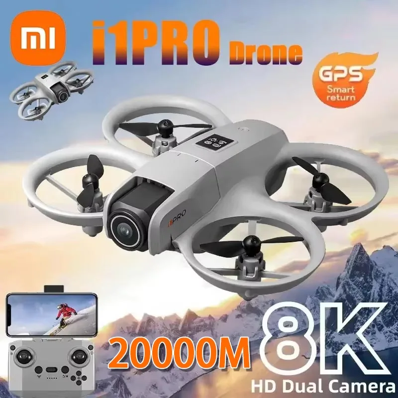 Xiaomi i1pro Drone 8K HD Camera Professional 5G Wifi Brushless FPV UAV With Screen Remote Control Avoidance Aerial UAV RC 20000m