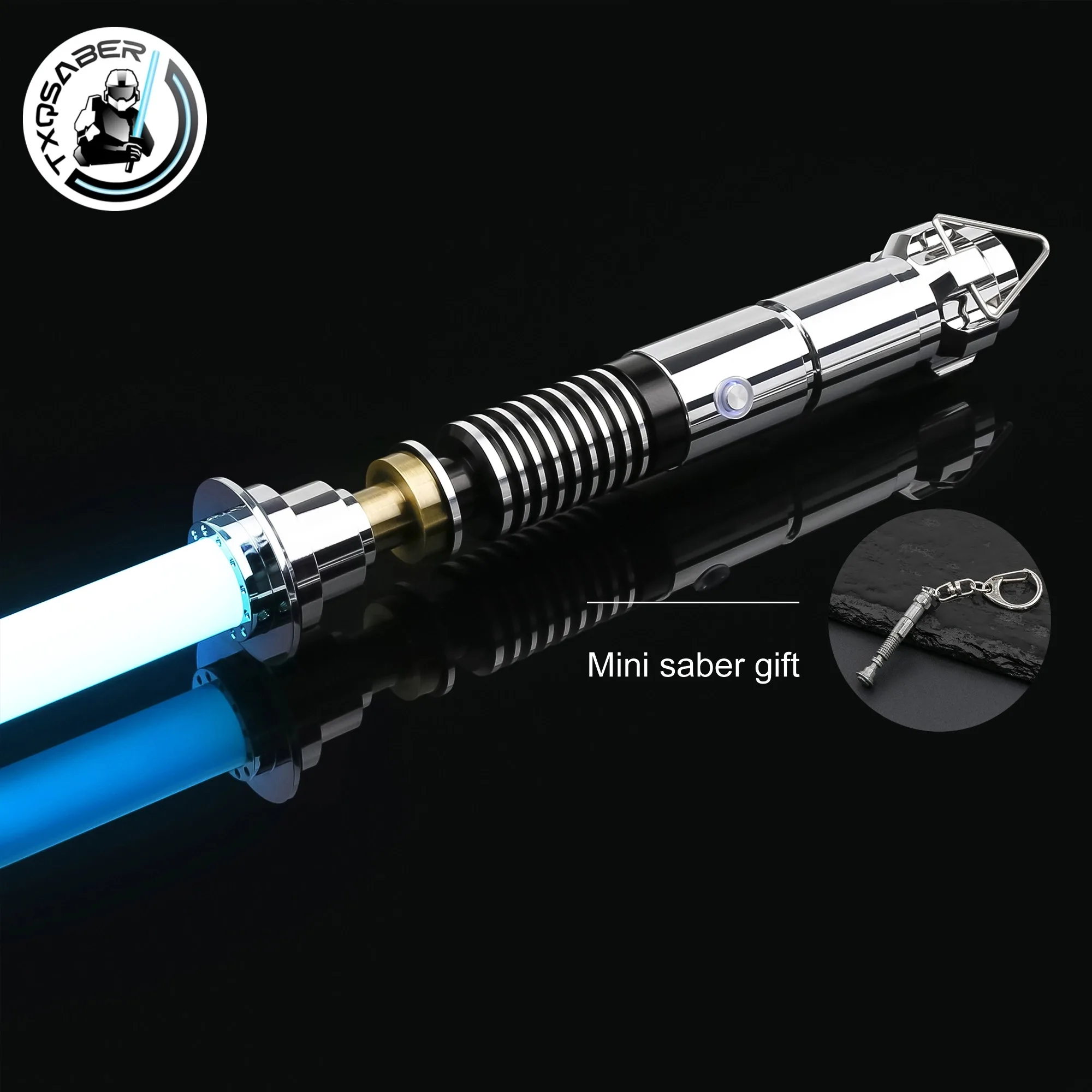 TXQSABER NEO PIXEL LUKE Skywalker RGB ليزر Proffie القتالية Lightsaber هدية السلس سوينغ الناسف ألعاب معدنية تأثيري مضيئة للأطفال