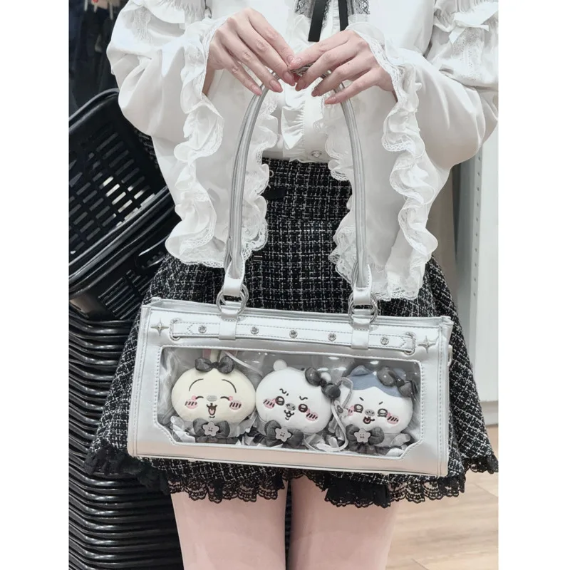 Kawaii Bag Small Capacity Uniform-style Crossbody Bag Miu-style Shoulder Bag For Daily Commuting Fan Bag For Following
