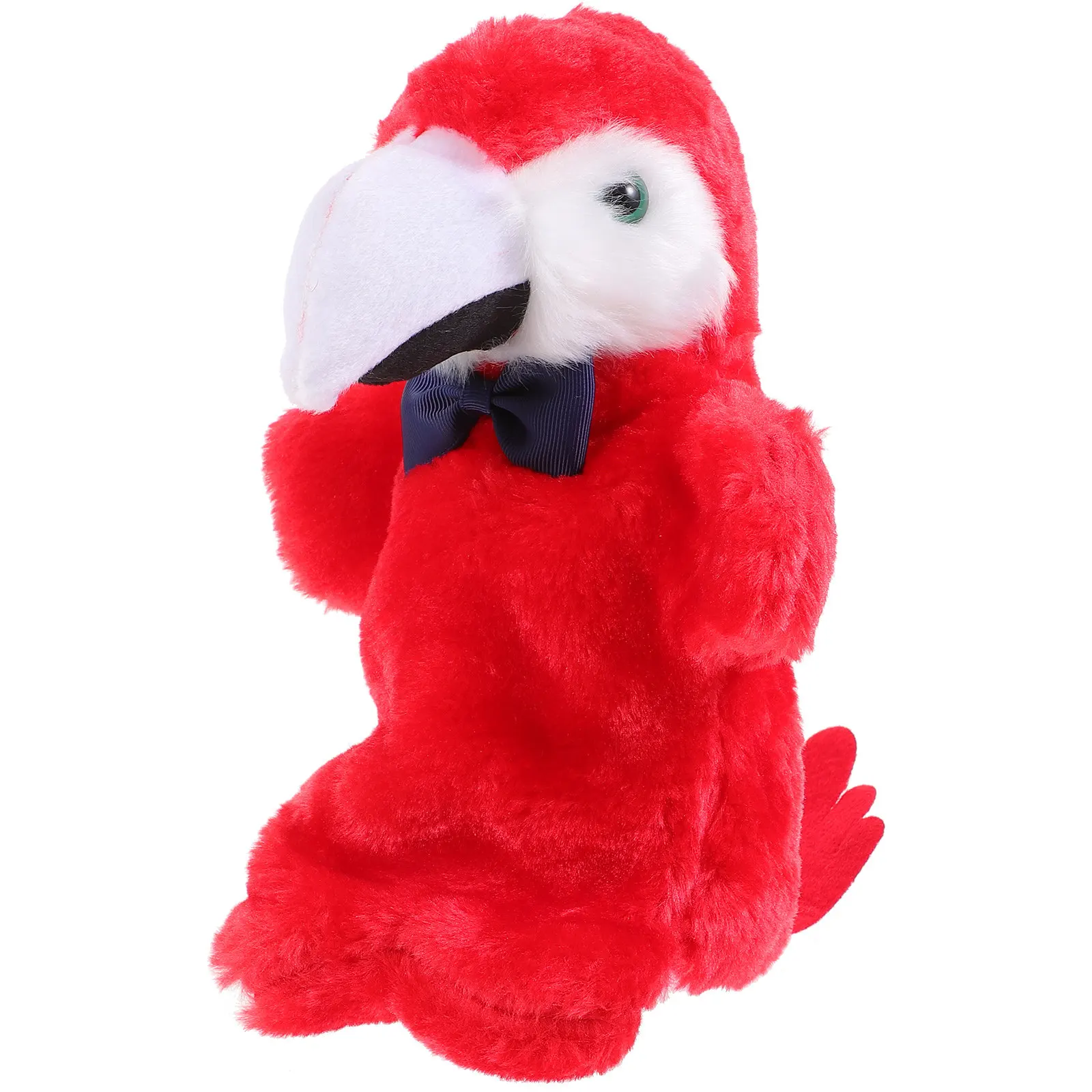 Parrot Hand Puppet Adorable Cartoon Interactive Role Playing Performance Prop for Kids Early Education Storytelling Fun