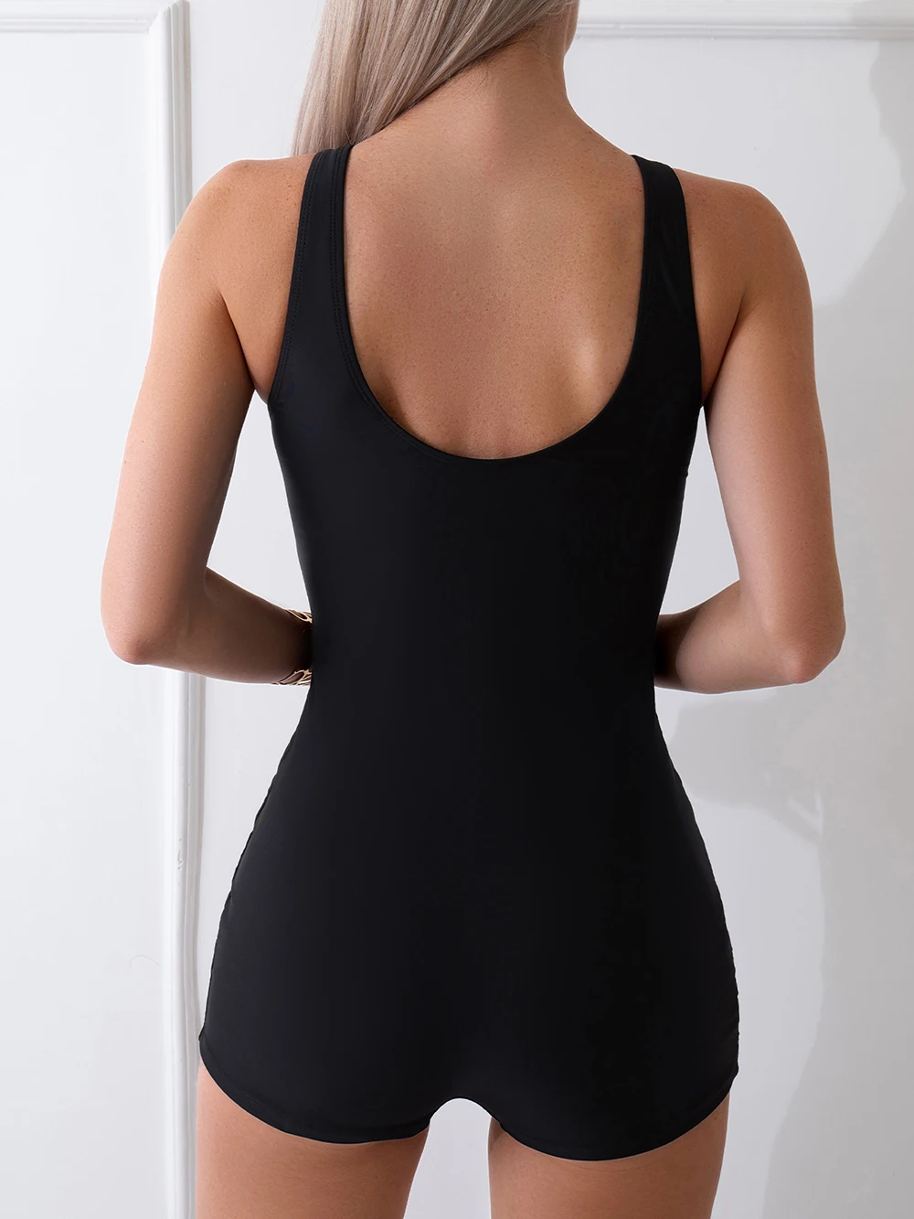 2026 Printed One Piece Swimsuit Women Racing Padded Swimwear Sleeveless Conservative Style Bathers Bathing Swim Suit Beachwear