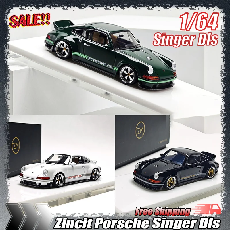 

Zincit 1:43 Porsche Singer Dls Alloy Die-Cast Car Models Zm Collectible Sports Vehicle For Adult Collectors Home Desktop Display