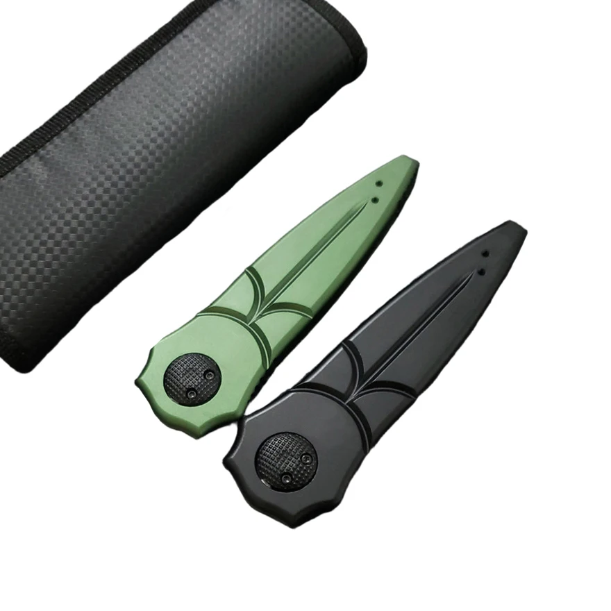 

PR-II Knife D2 Blade T6-6061 Aluminum Handle Outdoor Camping Hiking PocketKnives Utility EDC Tools