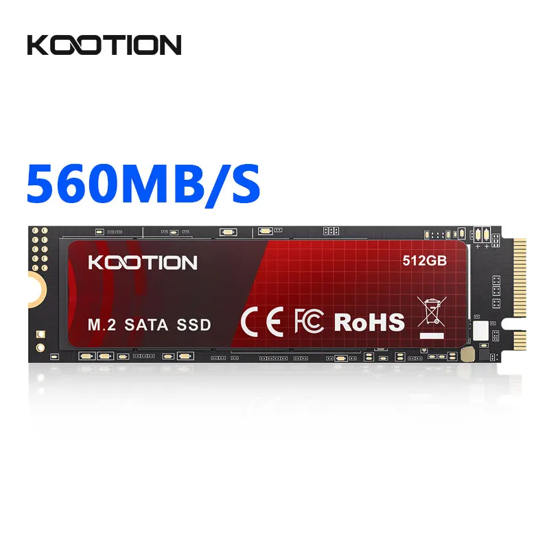 KOOTION X13 SSD M2 NGFF SATA 512GB 256GB HDD M.2 SSD HDD disco duro Internal Solid State Drive Hard Disk for Laptop Desktops