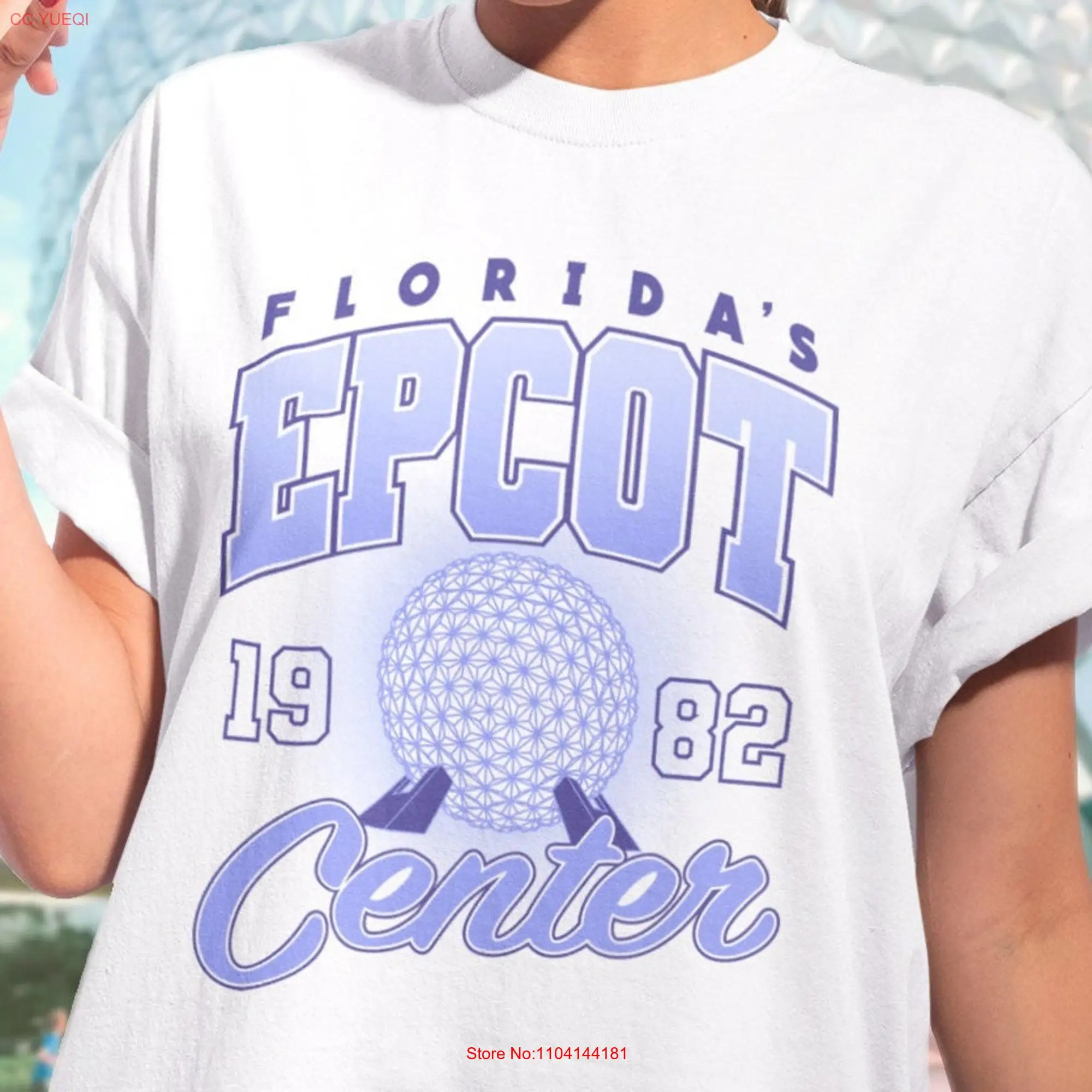 

Спортивная футболка Epcot с длинным или коротким рукавом