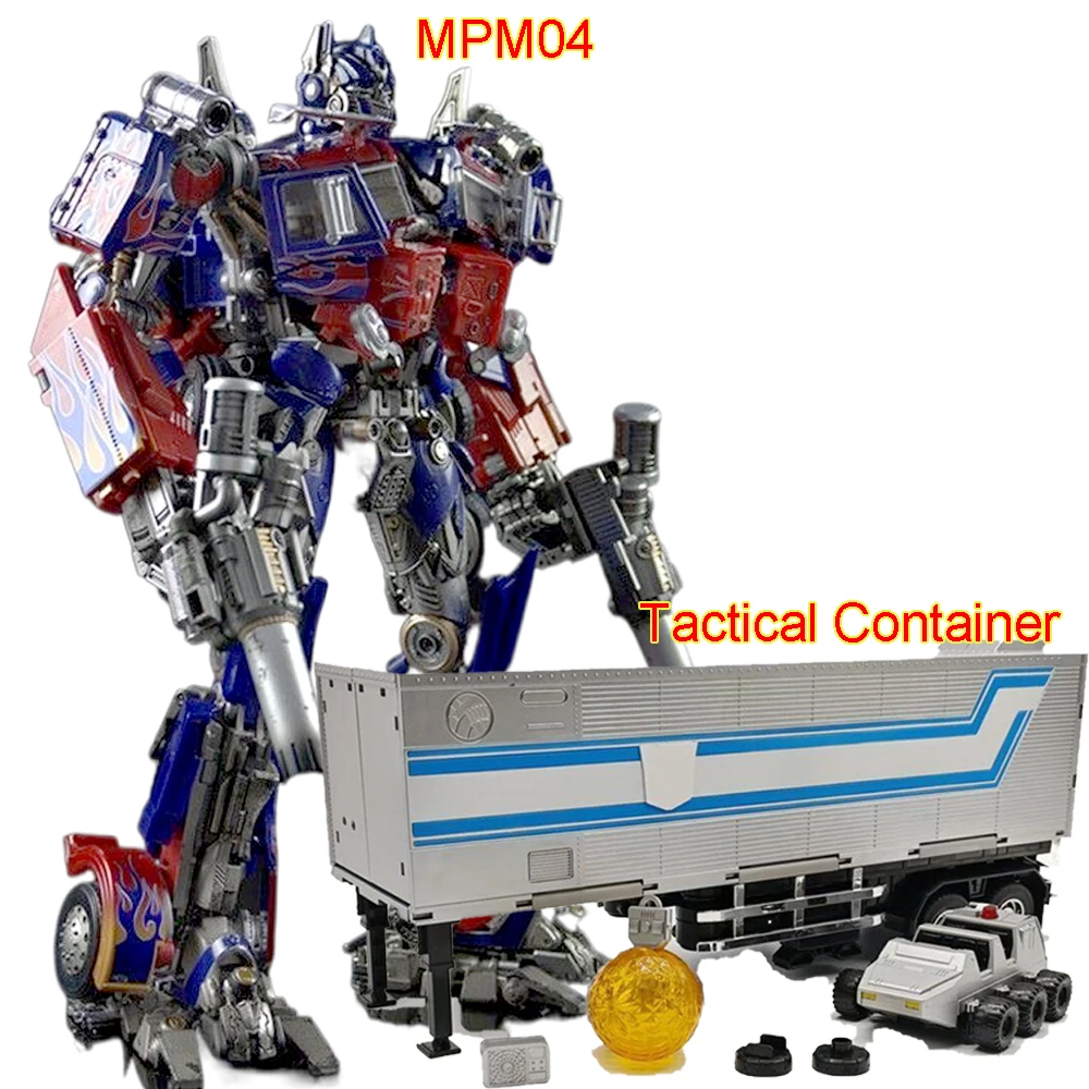 Transformation Toys Black Apple WEIJIANG MPM04 OP Commander Thunder Leader Trailers Tactical Container Figure Robot Anime Model