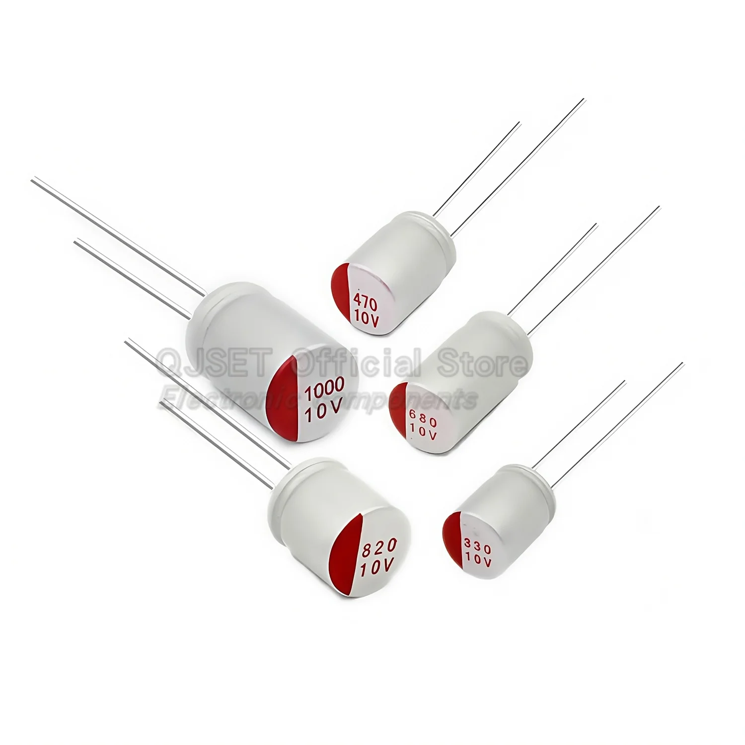 10 stks DIP Vaste Condensatoren 6.3 V 10 V 16 V 25 V 35 V 35 V 50 v 63 V 100 V 47 uf 100 uf/220/470/560/680/1000/2200 uf Elektrolytische Condensatoren