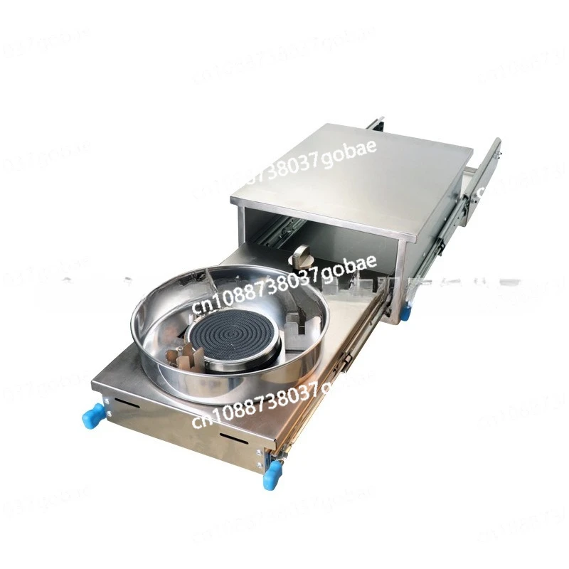 

Выдвижные аксессуары для плиты, внешняя газовая плита, кухонная телескопическая плита из нержавеющей стали.