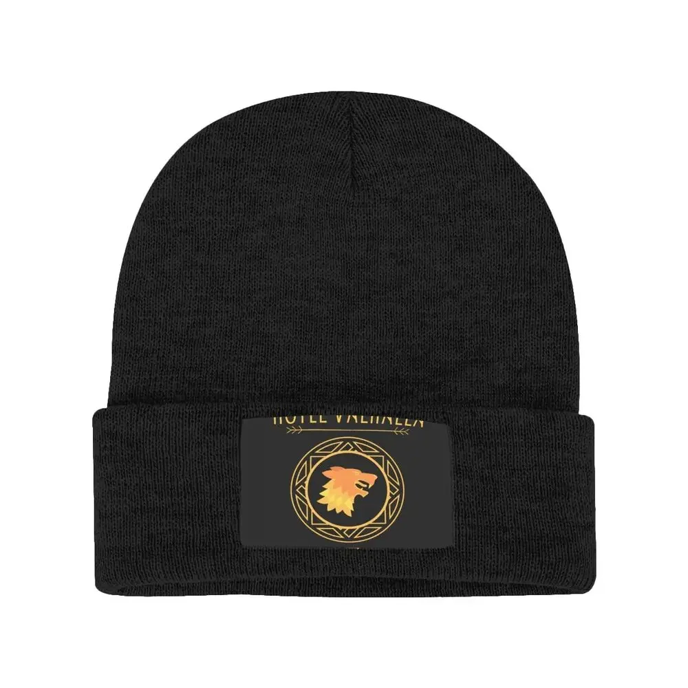 Hotel Valhalla Fan Camp Half Blood Jupiter Magnus Chase Knitted Beanie Hat Beanies Cap Rare Premium