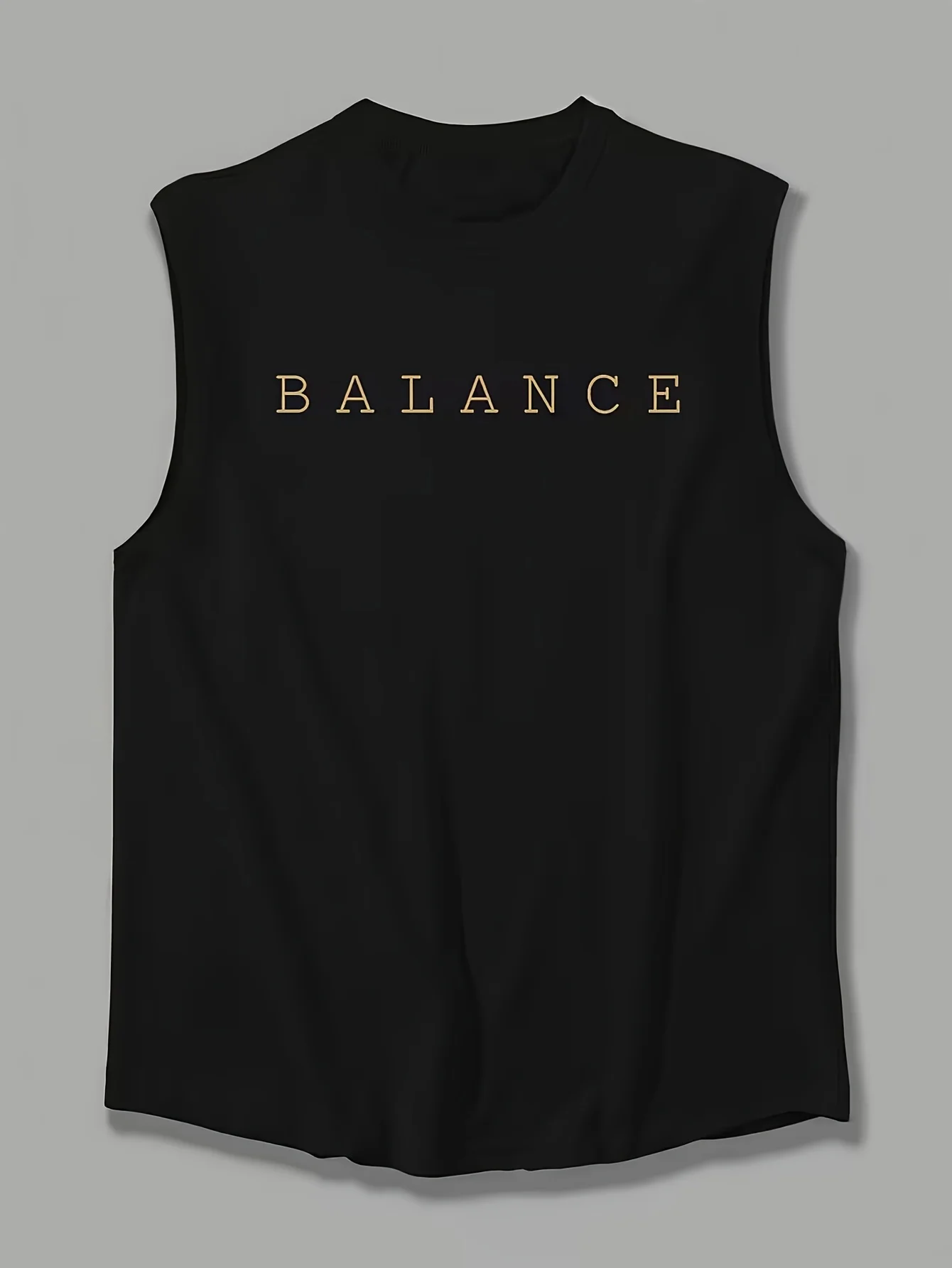 Men’s Pure Cotton Tank Top Classic American Simple Commute Wear