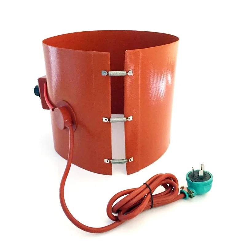 200L 55 gallon oil drum heating element silicone rubber drum heater