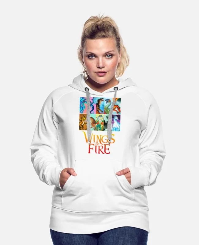 

Осенне-зимняя книга «Крылья огне» в стиле фэнтези — тематическая хлопковая толстовка с капюшоном, стильная литературная толстовка с фанатом