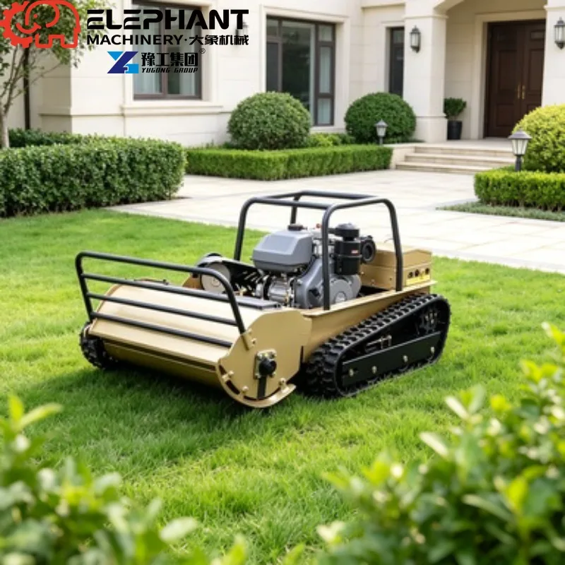 Factory Direct Sales 550mm Self Propelled Smart Grass Crawler Zero Turn Remote Control Lawn Mowers