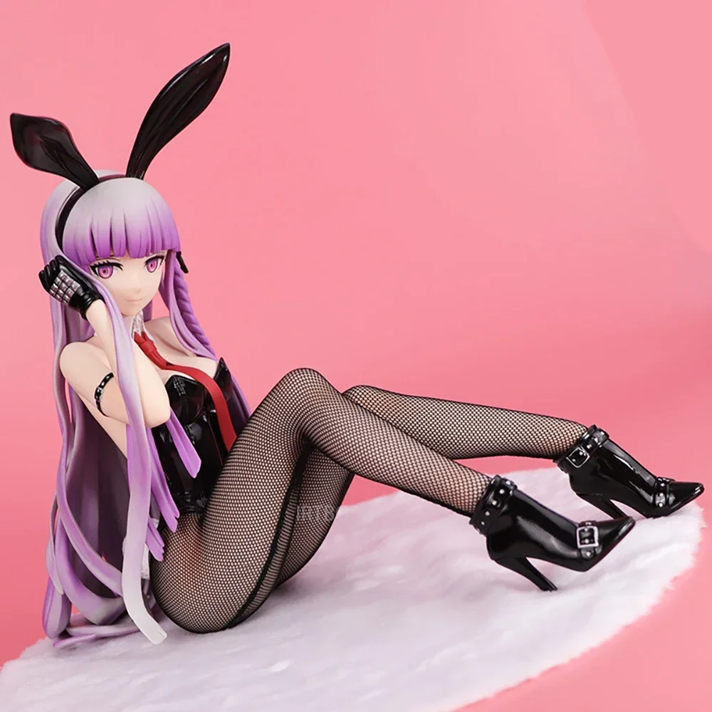 22cm Danganronpa Kibou no Gakuen to Zetsubou no Koukousei Kirigiri Kyouko 1/4 Bunny Anime PVC Action Figure Toy Game Model Doll