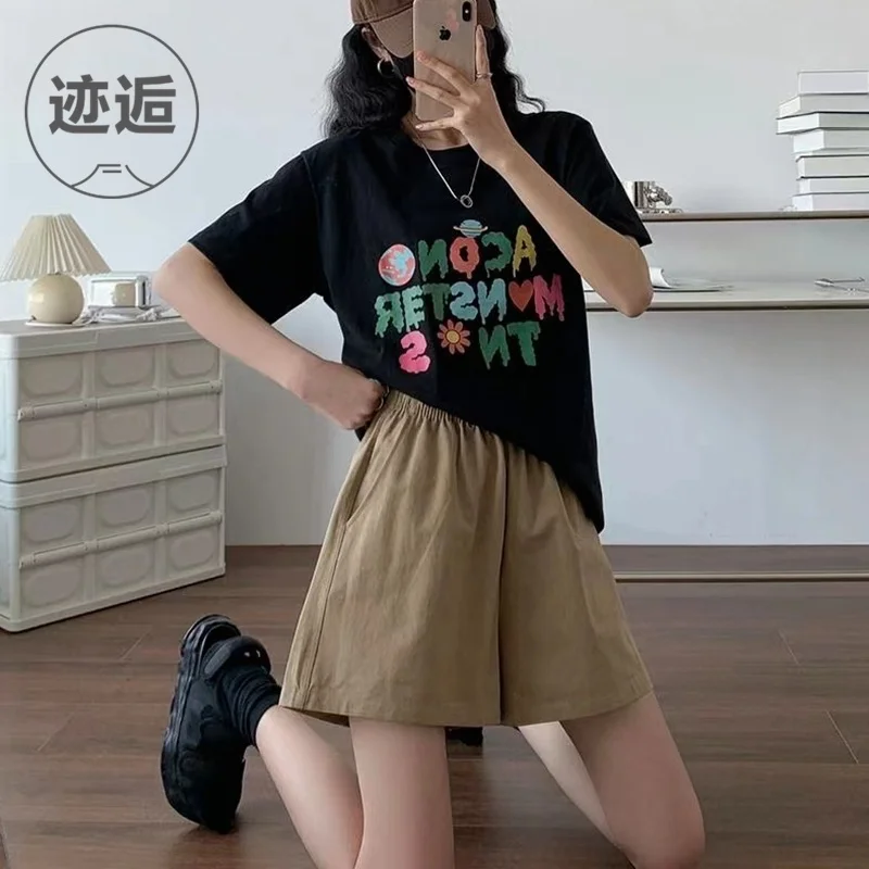 

Шорты женские в консервативном стиле для колледжа школьная форма академическая для девочек-подростков милые плиссированные короткие с высокой талией молодежные шикарные повседневные шорты