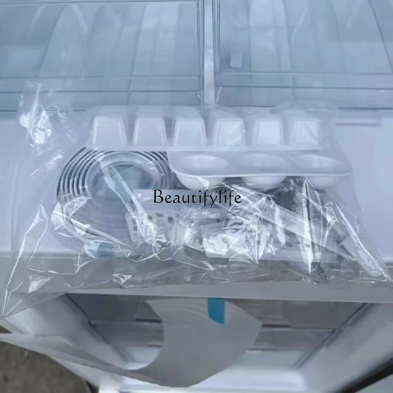 yj5 Foreign trade embedded double door refrigerator household refrigerator bulit-in refrigerator two doors