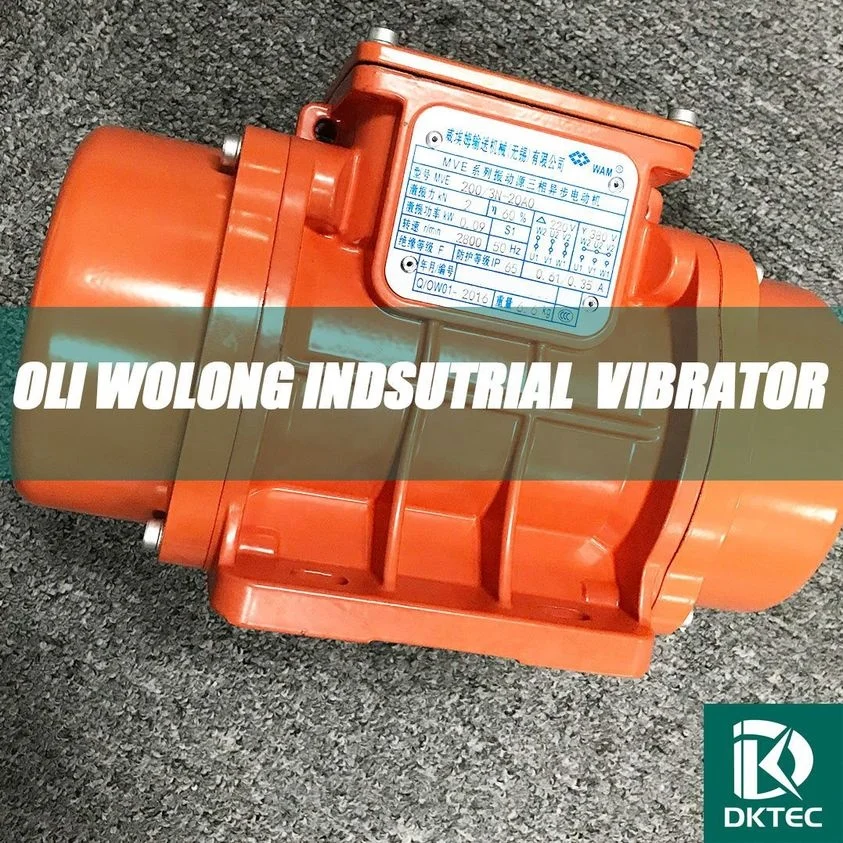 Oli-wolong MVE Series 4 poles Vibrator Motor MVE200/15 Electric Vibrators