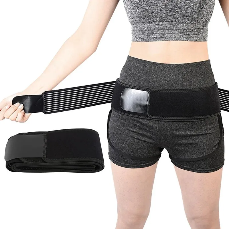 Adjustable pelvic girdle for buttock lift, support belt for posture correction, postpartum recovery belt
