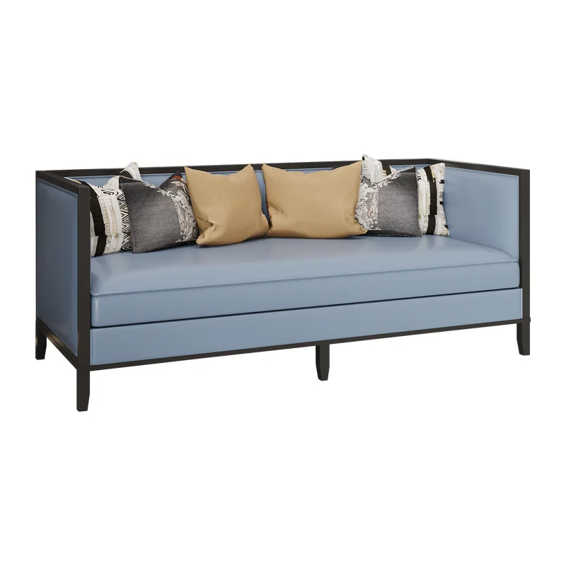 Modern simple negotiation sofa exhibition hall reception meeting table and chair combination