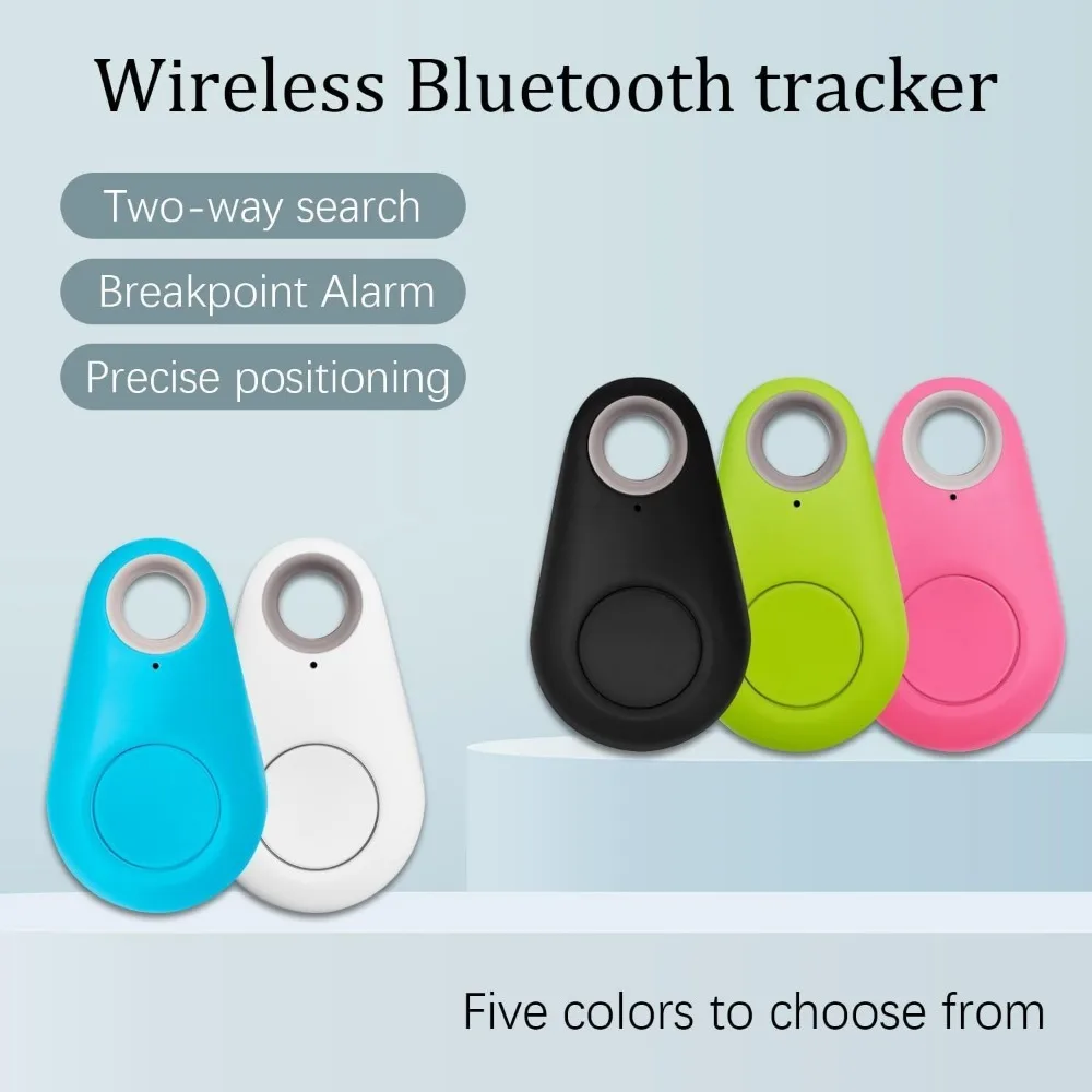 GPS tracker locator for finding pets, keys, wallets, valuables, elderly and children, suitable for Apple and Android devices, bu