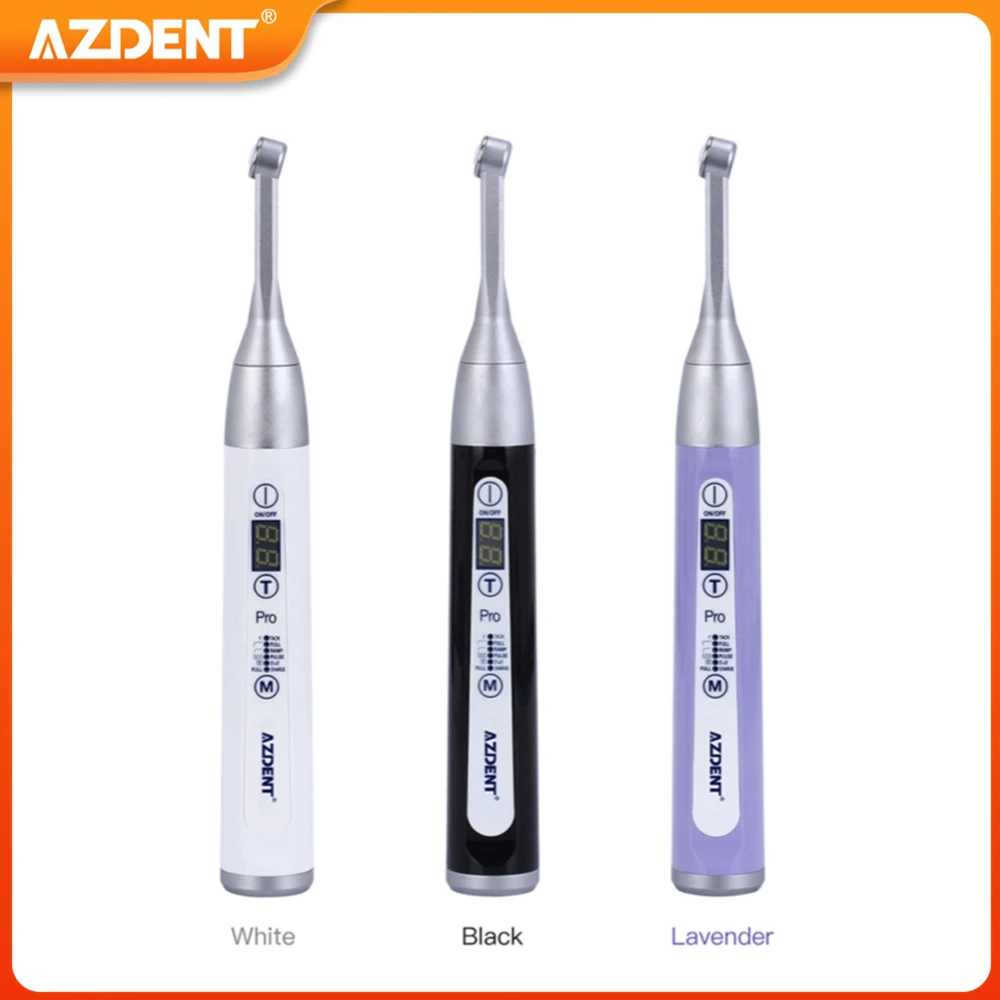 AZDENT Dental Wireless LED Curing Light Lamp PRO105 1 Second Curing High Power Wide Spectrum Dentistry Tool Instrument