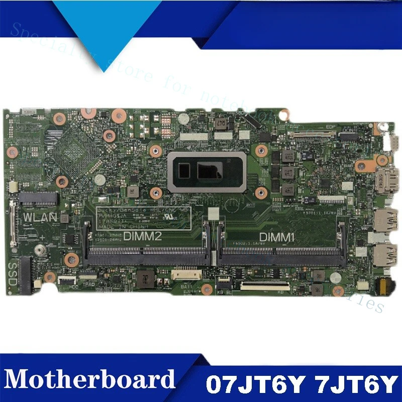 A+For DELL Inspiron 5482 Motherboard I5-8265U 17859-1 07JT6Y 7JT6Y