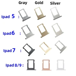 SIM Card Tray chip slot drawer card Holder For Iphone Ipad 5/6/7/8/9 A1893 A1954 A2270 A2428 A2602 A2603 drawer chip card tray