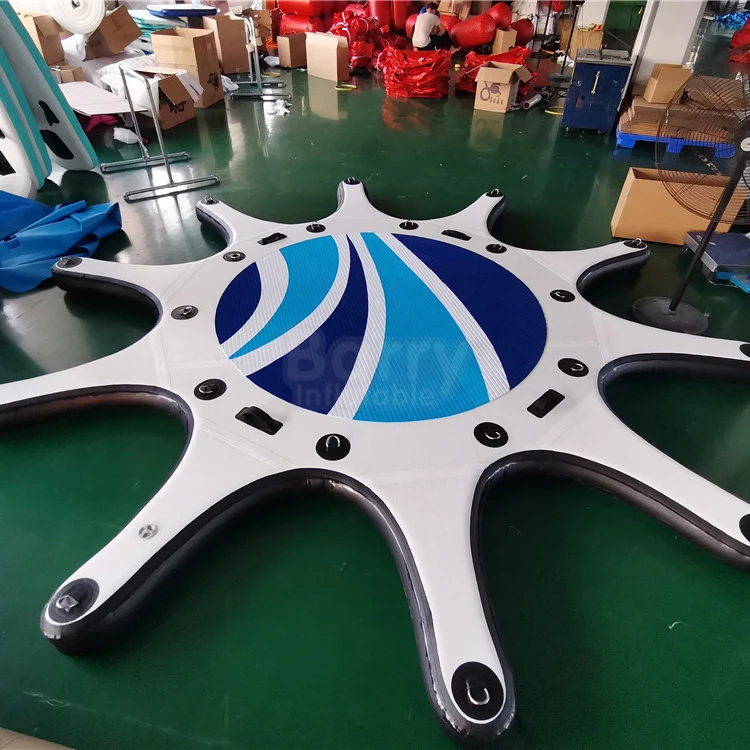 

Leisure Sport Inflatable Water Sup Dock , Inflatable Yoga Dock Sup Surf Board Platform Paddle Board Dock