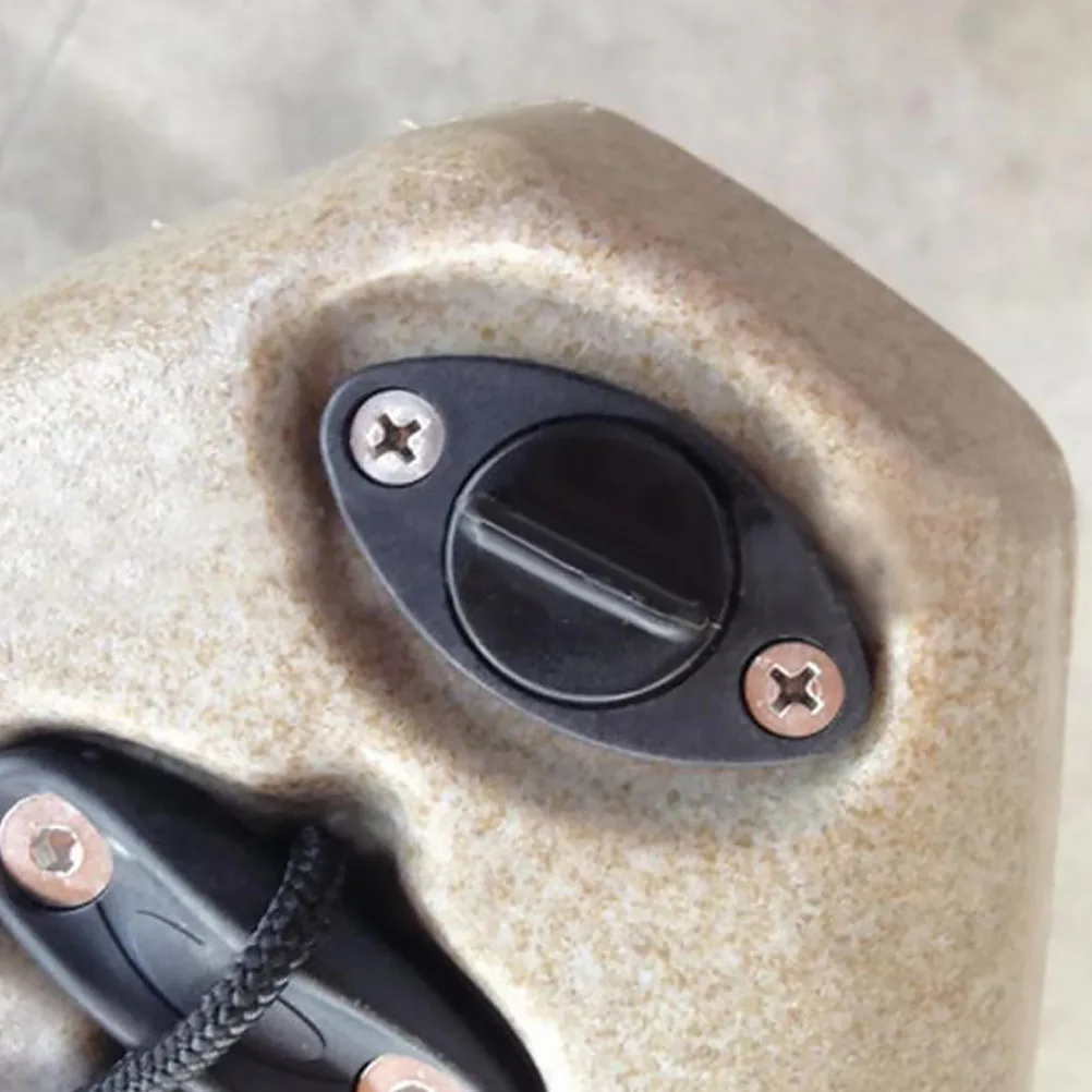 

2 Pcs Accessories for Recreational Boats Kayak Replacement Universal Scupper Plug Drain Plugs Water