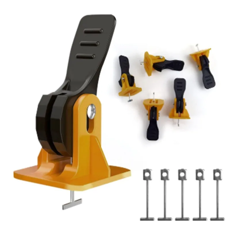 Kit de clips de nivellement pour carrelage, système de nivellement de carreaux, kit de réglage pour la pose de carreaux, outils de construction pour murs en céramique