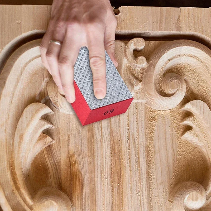 Diamond Hand Trimming Tool - Manual Glass Tile Stone Porcelain Cutter for Cutting, Deburring & Polishing Wipe Board