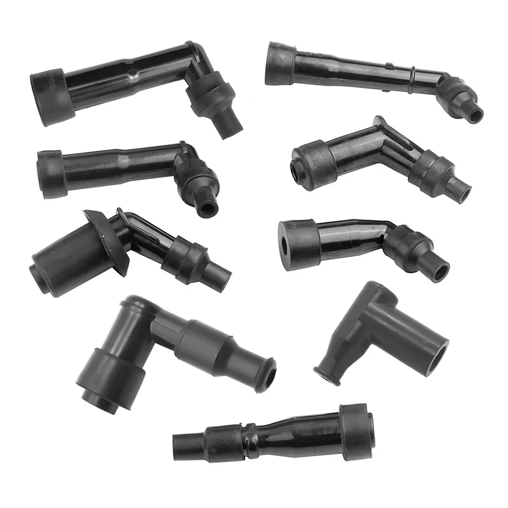 Motorcycle Spark Plug Resistor Cap Compatible for EN500C 650 GN250 ATV 300CC 0.4 0.5in Threaded Spark Plug