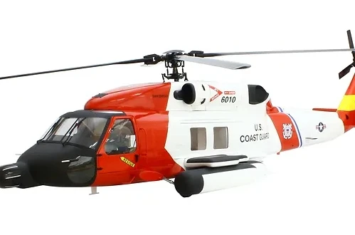 700 Size UH-60 RC Helicopter Scale Fuselage Glassfiber RC Aircraft Shell with Mechanics