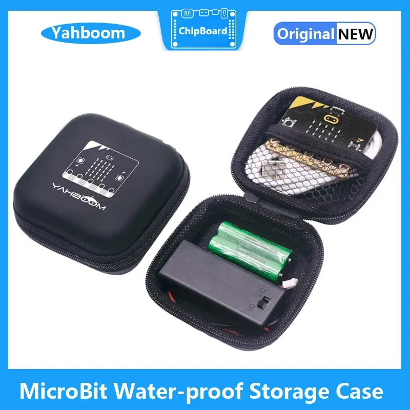 

Yahboom Black Durable And Water-proof Storage Case For BBC MicroBit V2 V2.2 Board